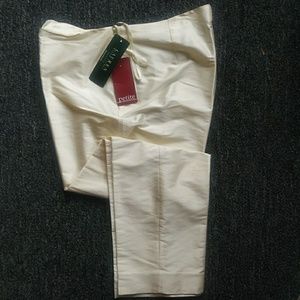 ⛵Ralph Lauren NTW Silk Crop Pants